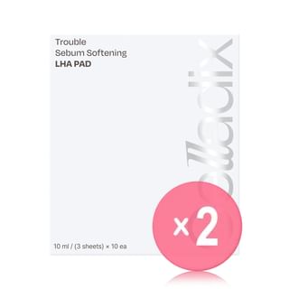 Celladix - Trouble Sebum Softening LHA Pad 2pcs Bundle Set 3 pads x 10 pouches x 2 pcs
