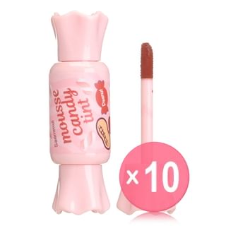 The Saem - Saemmul Mousse Candy Tint - 13 Colors 10pcs Bundle Set #09 Peanut Mousse x 10 pcs