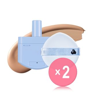 UNLEASHIA - Babe Skin Baby Blue Cushion Refill Only - 8 Colors 2pcs Bundle Set #29N Afterglow x 2 pcs
