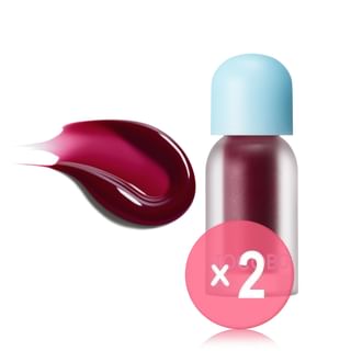 TOCOBO - Juicy Berry Plumping Lip Oil - 14 Colors 2pcs Bundle Set #07 Plum Jam x 2 pcs