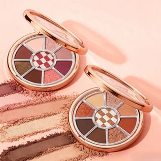 O.TWO.O - Love Mark Eyeshadow Palette - 2 Colors #01 Sunset Dunes - 10g