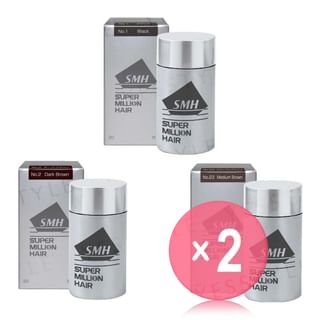 SUPER MILLION HAIR - Hair Fiber 2pcs Bundle Set