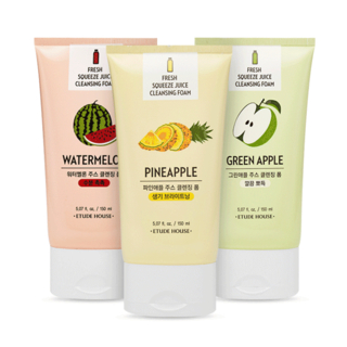 Etude House Fresh Squeeze Juice Cleansing Foam 150Ml 3 Types etude house kopen in de aanbieding
