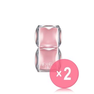 BLESSED MOON - Veil Glow Lip Tint - 4 Colors 2pcs Bundle Set #01 Vintage Petal x 2 pcs