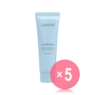 LANEIGE - Water Bank Blue Hyaluronic Cleansing Foam 50ml 5pcs Bundle Set 50ml x 5 pcs