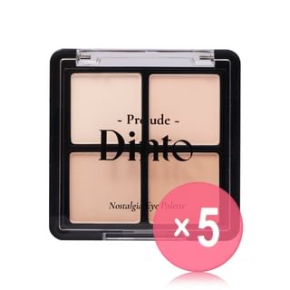 Dinto - Prelude Dinto Nostalgia Eye Palette - 4 Types 5pcs Bundle Set #71 Little Alcott x 5 pcs
