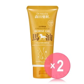 Dr. Morita - Horse Oil Repairing Foot Cream 2pcs Bundle Set 100ml x 2 pcs
