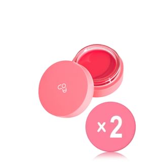 AOU - Glowy Tint Balm - 14 Colors 2pcs Bundle Set #10 Ribbon Balm x 2 pcs
