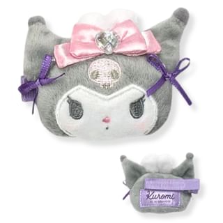 Sanrio Bunnies Ballerina Series Plush Multipurpose Hair Clip KUROMI 1 pc
