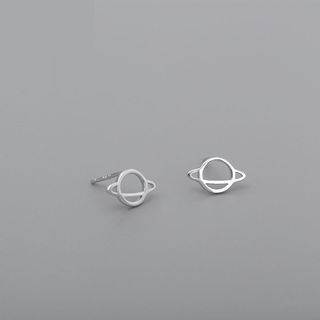 Gaya 925 Sterling Silver Saturn Ear Studs As Shown In Figure One Size gaya kopen in de aanbieding Gaya 925 Sterling Silver Saturn Ear Studs As Shown In Figure One Size gaya kopen in de aanbieding
