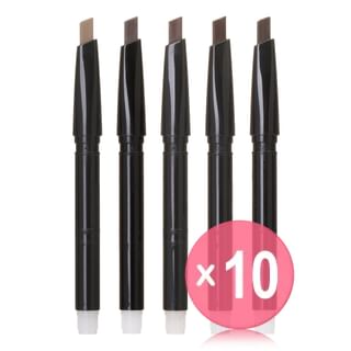 THE FACE SHOP - fmgt Designing Eyebrow Refill Only - 6 Colors 10pcs Bundle Set #06 Dark Grey x 10 pcs