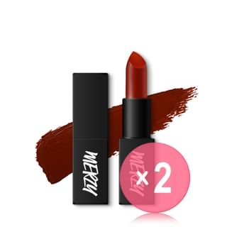 MERZY - The First Lipstick Me Series - 8 Colors 2pcs Bundle Set #L4 With Me x 2 pcs