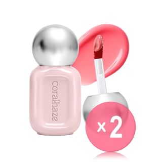 coralhaze - Dew Drop Tint - 10 Colors 2pcs Bundle Set #202 Mellow x 2 pcs