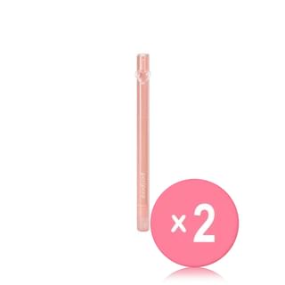 peripera - Puffy Plumping Dew Lip Pencil - 6 Colors 2pcs Bundle Set #05 Peach Oat x 2 pcs