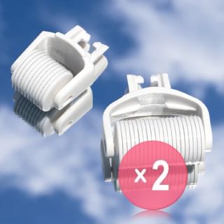 Timeless Skin Care - Derma Roller Micro Needle Replacement Head 2pcs Bundle Set