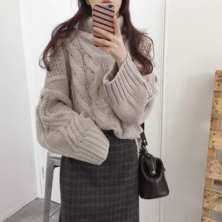 Monroll Cable Knit Sweater monroll kopen in de aanbieding