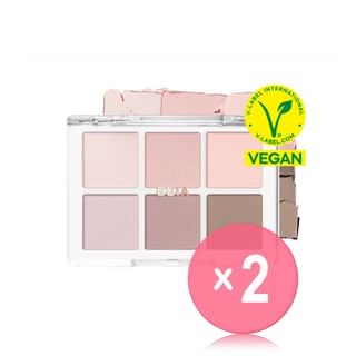 BBIA - Ready To Wear Eye Palette Respect Edition - 3 Types 2pcs Bundle Set #06 Cool Standard x 2 pcs