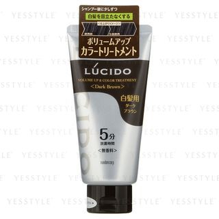 Mandom Lucido Volume Up Color Treatment Dark Brown 160G mandom kopen in de aanbieding Mandom Lucido Volume Up Color Treatment Dark Brown 160G mandom kopen in de aanbieding