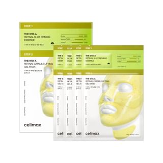 celimax - The Vita-A Retinal Shot Tightening 2-Step Gel Mask Set 39.5g x 4 sheets
