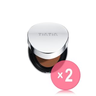 TIRTIR - Tinted Skin Glow Cushion - 30 Colors 2pcs Bundle Set #43W Java x 2 pcs