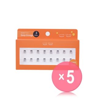 ccam bbak - Original Eyelash 3 Points - 9 Types 5pcs Bundle Set 11mm Thick x 5 pcs
