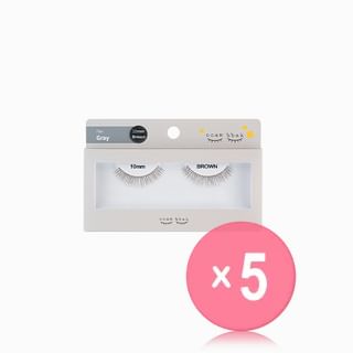 ccam bbak - Original Eyelash Pair - 9 Types 5pcs Bundle Set 10mm Brown x 5 pcs