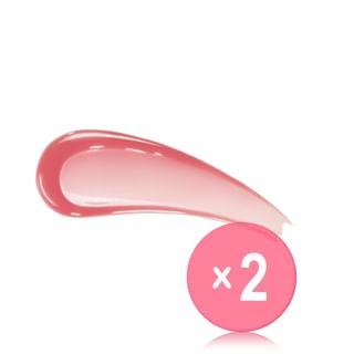 dasique - Pure Water Lip Gloss - 14 Colors 2pcs Bundle Set #12 Chilling Petal x 2 pcs