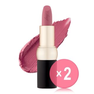 THE FACE SHOP - fmgt New Bold Velvet Lipstick - 21 Colors 2pcs Bundle Set #15 Bitter Rose x 2 pcs