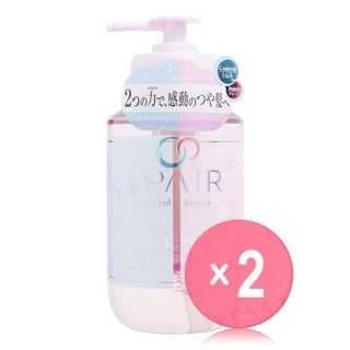 ViCREA - &Pair Control Repair 2 In 1 Bubble Shampoo 2pcs Bundle Set