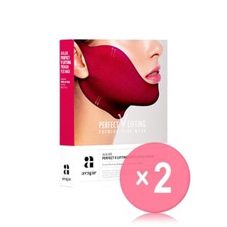 avajar - Perfect V Lifting Premium Plus Mask Set 2pcs Bundle Set 14g x 5 pcs x 2 pcs