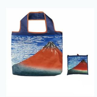 Red Mount Fuji Eco Shopping Bag 450×600×70mm