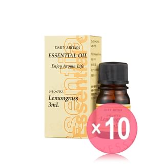 Daily Aroma Japan - Daily Aroma Essential Oil Lemongrass Mini 10pcs Bundle Set 3ml x 10 pcs