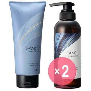 Fancl - Tsuyagoromo Mineral Repair Shampoo 2pcs Bundle Set