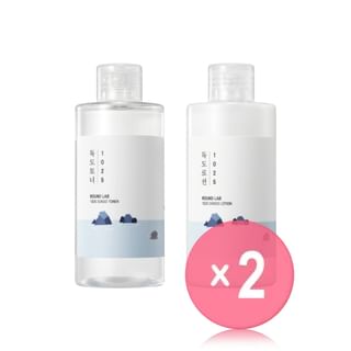 ROUND LAB - 1025 Dokdo Toner Lotion Set 2pcs Bundle Set 2 pcs x 2 pcs
