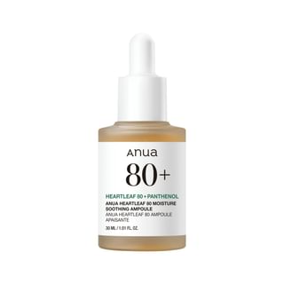 Anua - Heartleaf 80 Moisture Soothing Ampoule 2025 Version - 30ml