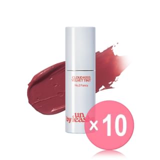 UNLEASHIA - A by Unleashia Cloud Kiss Velvet Tint - 2 Colors 10pcs Bundle Set #02 No Fancy x 10 pcs
