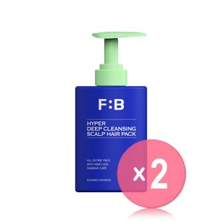 forbeaut - Hyper Deep Cleansing Scalp Hair Pack 2pcs Bundle Set 480ml x 2 pcs