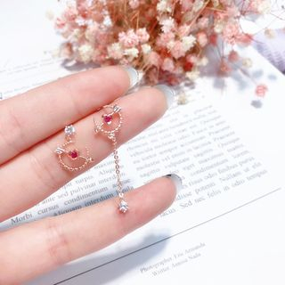 Kulala Non Matching Rhinestone Cupids Arrow Drop Earrings kulala kopen in de aanbieding Kulala Non Matching Rhinestone Cupids Arrow Drop Earrings kulala kopen in de aanbieding