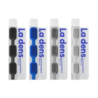 Parnell La dens Better Toothbrush Refill Only 4 Colors White