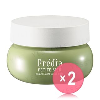 Kose - Predia Petit Mer Fango Facial Scrub Wash 2pcs Bundle Set 100g x 2 pcs