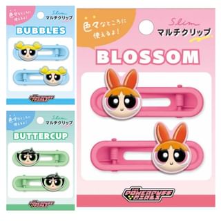 The Powerpuff Girls Hair Clip / Multi Clip (Set of 2)