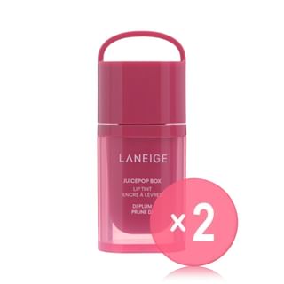 LANEIGE - Juicepop Box Lip Tint - 10 Colors 2pcs Bundle Set DJ Plum x 2 pcs