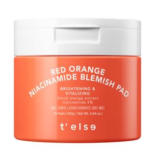 Realbarrier - T'else Red Orange Niacinamide Blemish Pad 70 pads