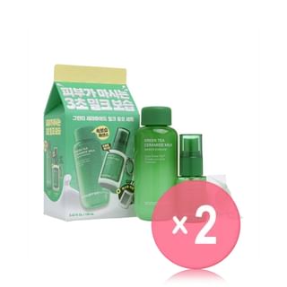 innisfree - Green Tea Ceramide Milk Duo Set 2pcs Bundle Set 3 pcs x 2 pcs
