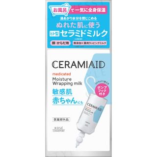 Kose - Ceramiaid Medicated Moistue Wrapping Milk 310g