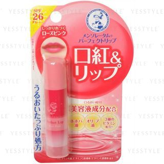 Rohto Mentholatum Perfect Lip Balm Spf 26 Pa Rose Pink rohto mentholatum kopen in de aanbieding