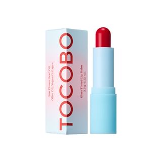 TOCOBO - Glass Tinted Lip Balm - 7 Colors #015 Candy Apple
