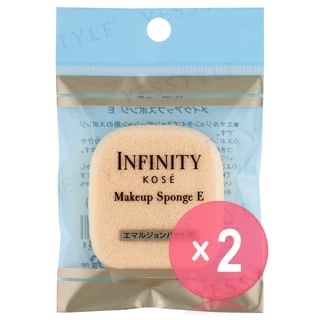 Kose - INFINITY Makeup Sponge E 2pcs Bundle Set 1 pc x 2 pcs