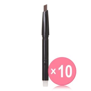 THE FACE SHOP - fmgt Designing Eyebrow Refill Only - 6 Colors 10pcs Bundle Set #03 Brown x 10 pcs