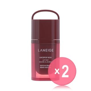 LANEIGE - Juicepop Box Lip Tint - 10 Colors 2pcs Bundle Set Mocha Remix x 2 pcs